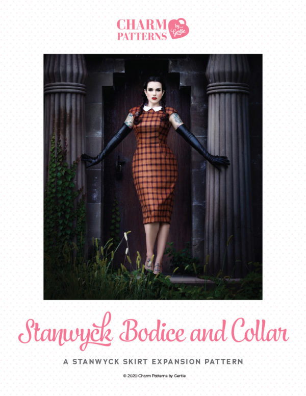 Stanwyck Bodice and Collar Patreon pattern by Gertie