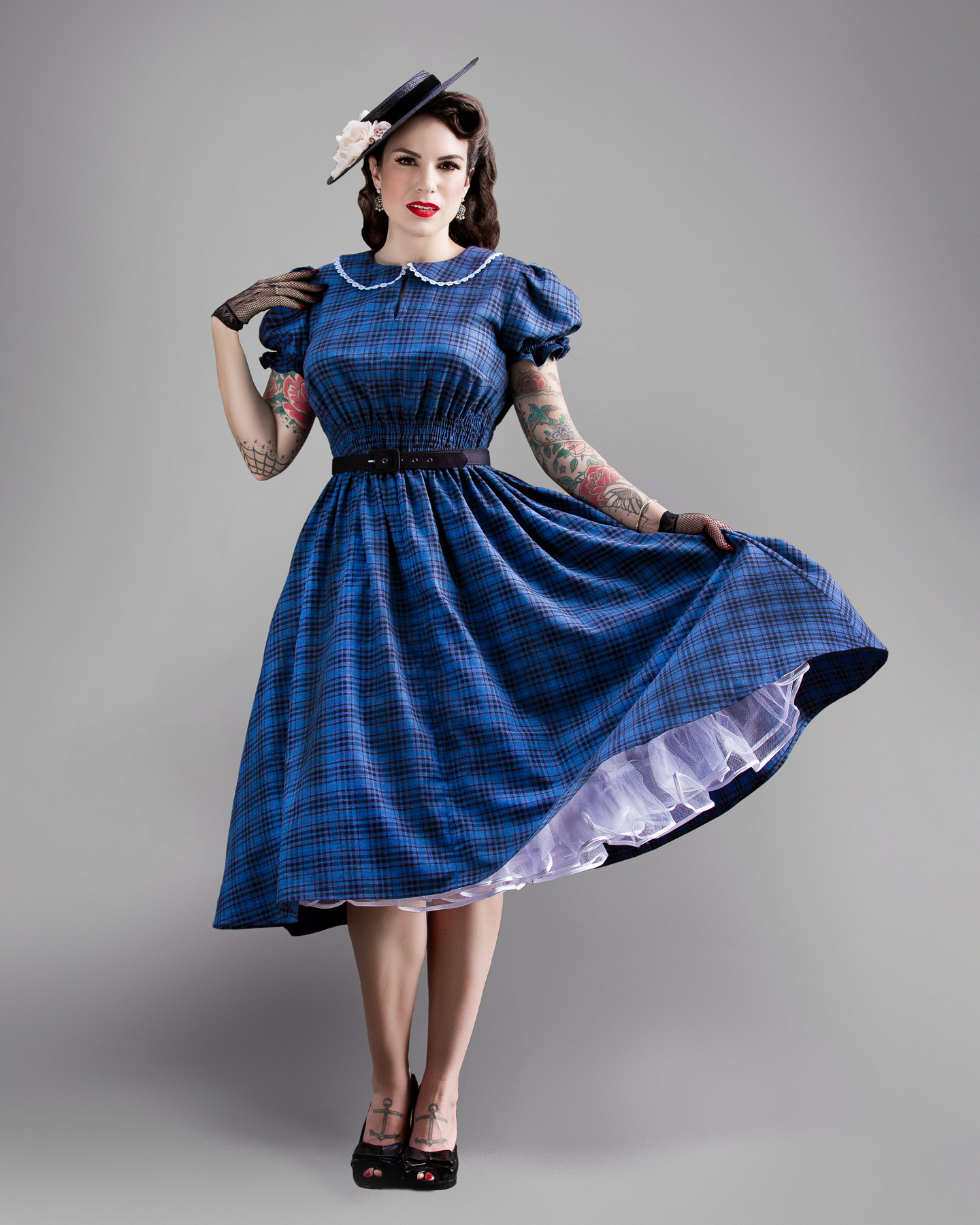 28, 32 Victorian Heart Doll Dress