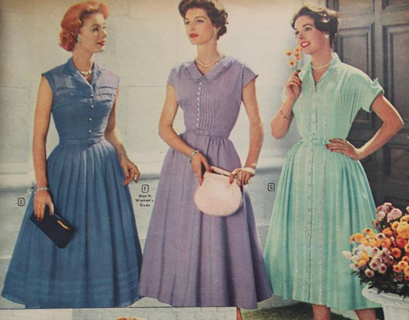 The Shirtdress: '50s Fashion and Beyond! - Charm Patterns