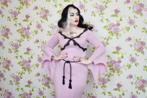 DIY Lily Munster Dress