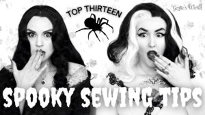 Halloween Sewing Tips