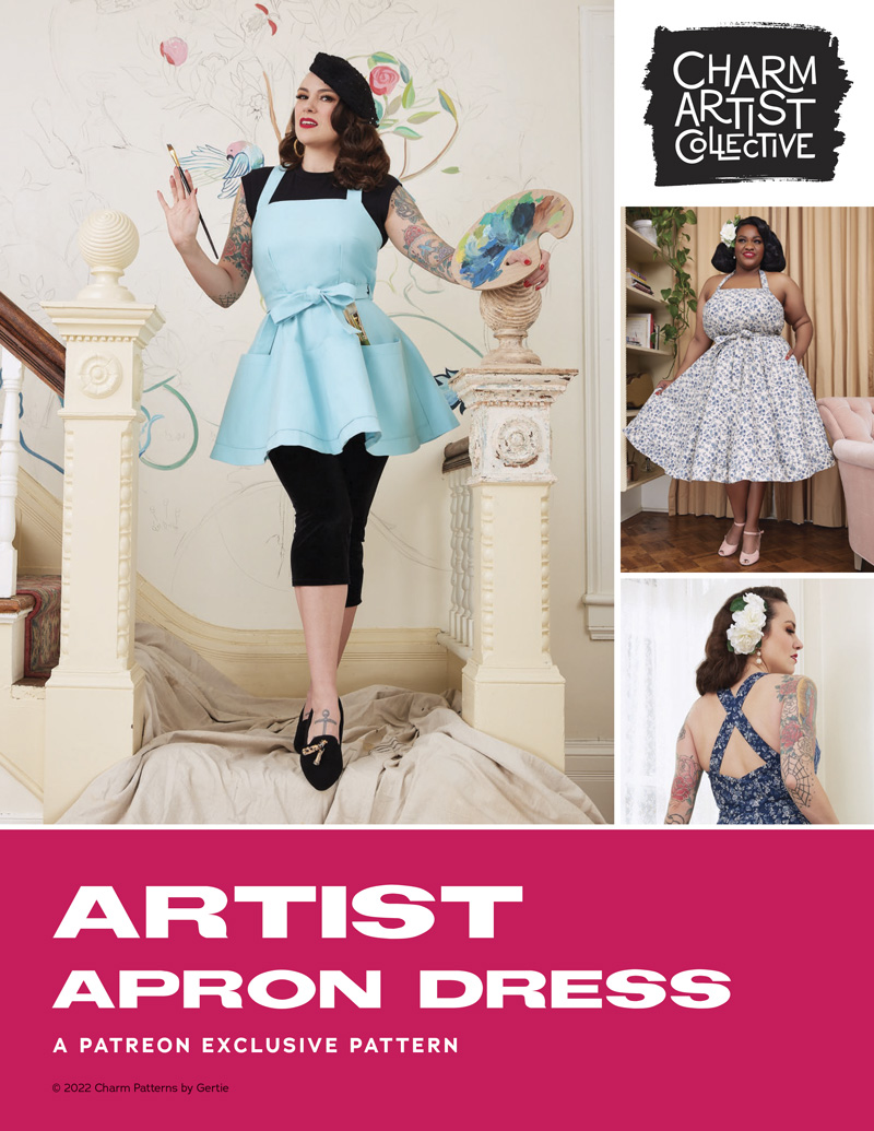 Artist Apron Dress Instructions Cover 