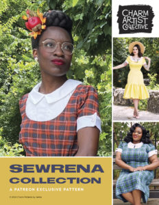 SewRena Collection of sewing patterns from Charm Patterns.