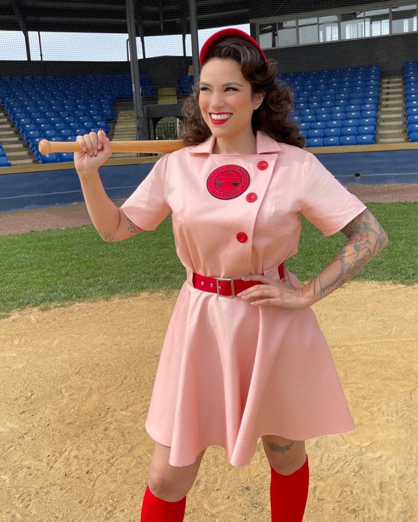 Rockford Peaches Halloween Costume, Part One: Adapting the Pattern