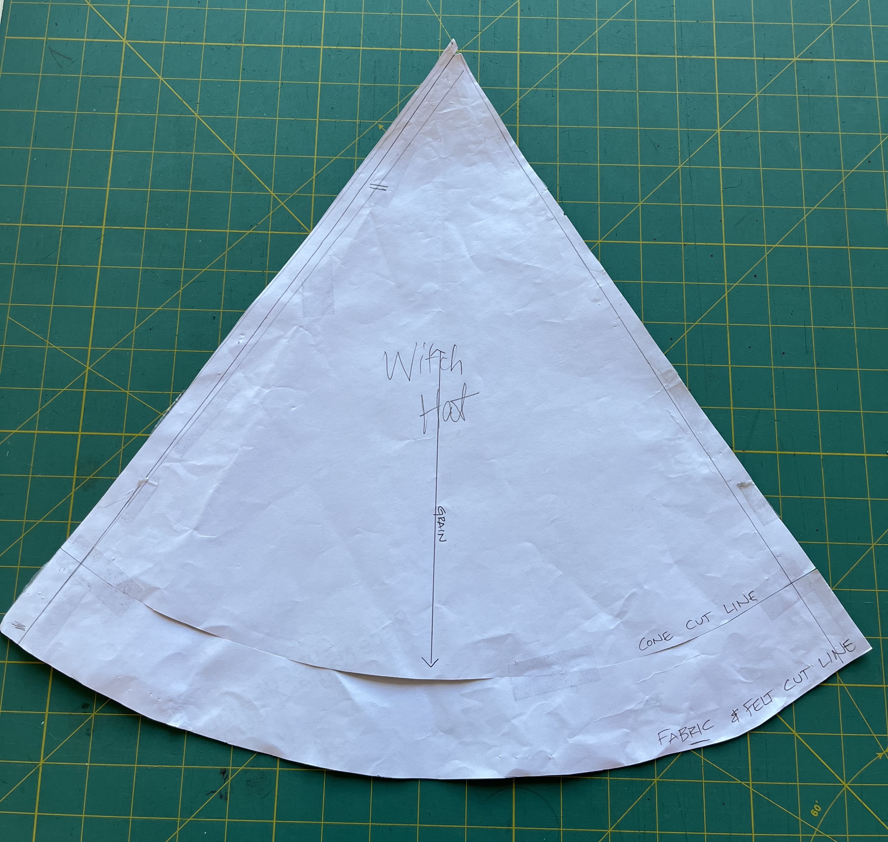 Witch Hat Tutorial Charm Patterns