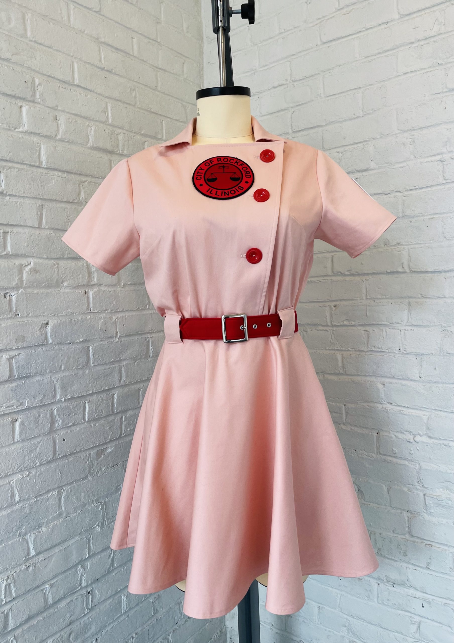 Rockford Peaches Halloween Costume, Part Two: Sewing! - Charm Patterns