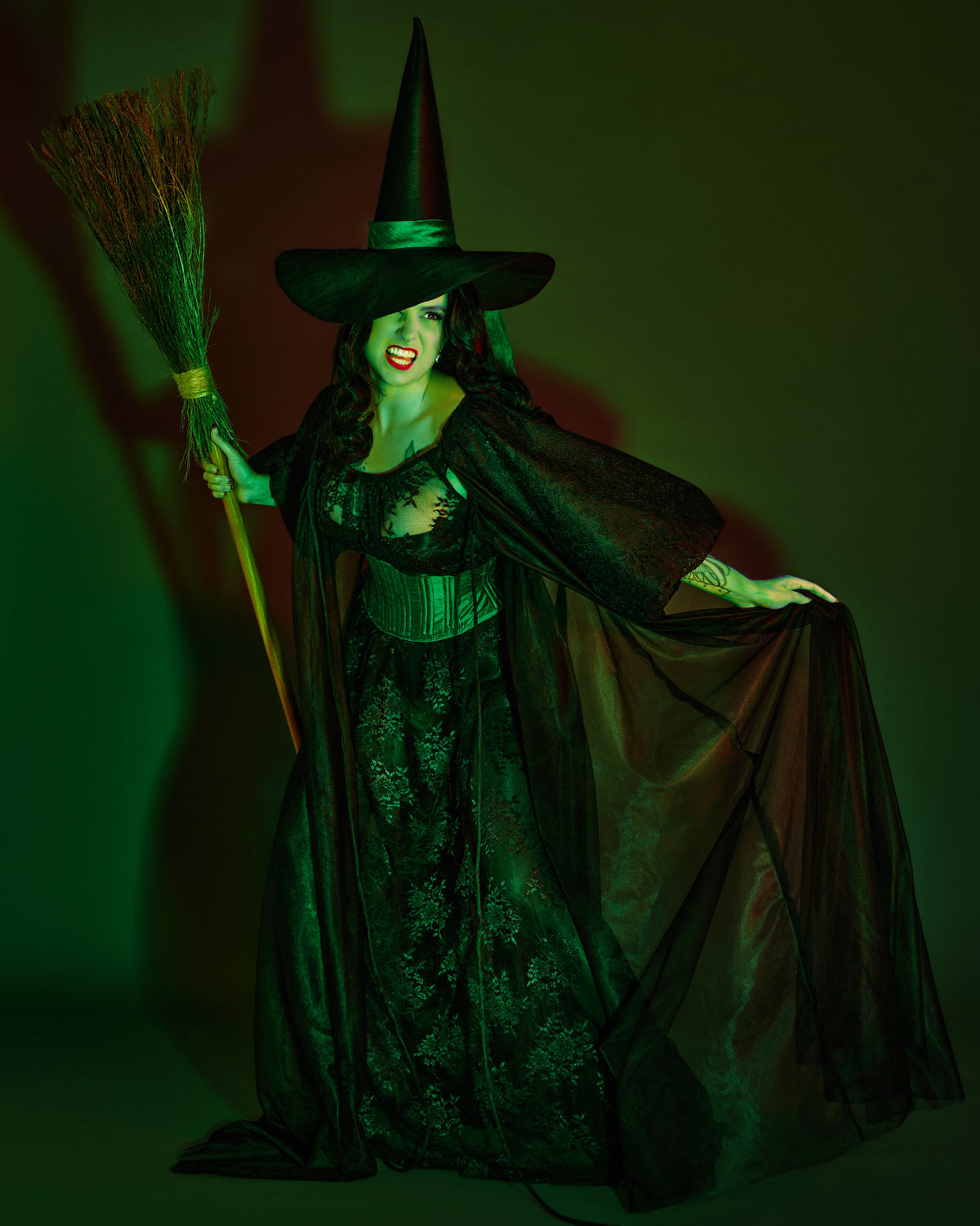 Wicked Witch Pin-Up Halloween Costume – Charm Patterns