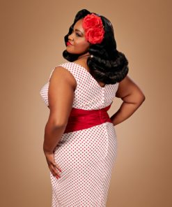 The Betty Dress vintage-inspired sewing pattern by Charm Patterns.