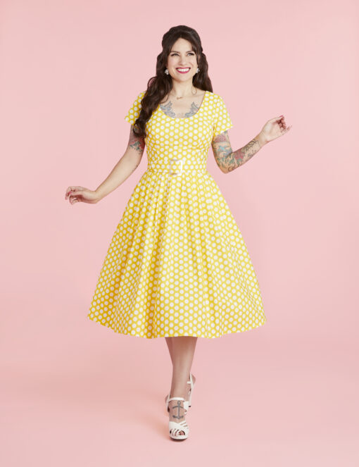 The Maria Dress from Charm Patterns by Gertie.