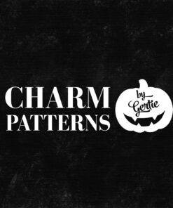 Charm Patterns by Gertie with Jack-o-Lantern