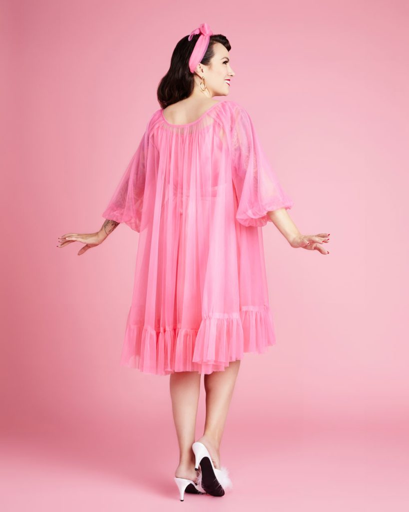 Frenchy Peignoir Robe and Nightie Set – Charm Patterns