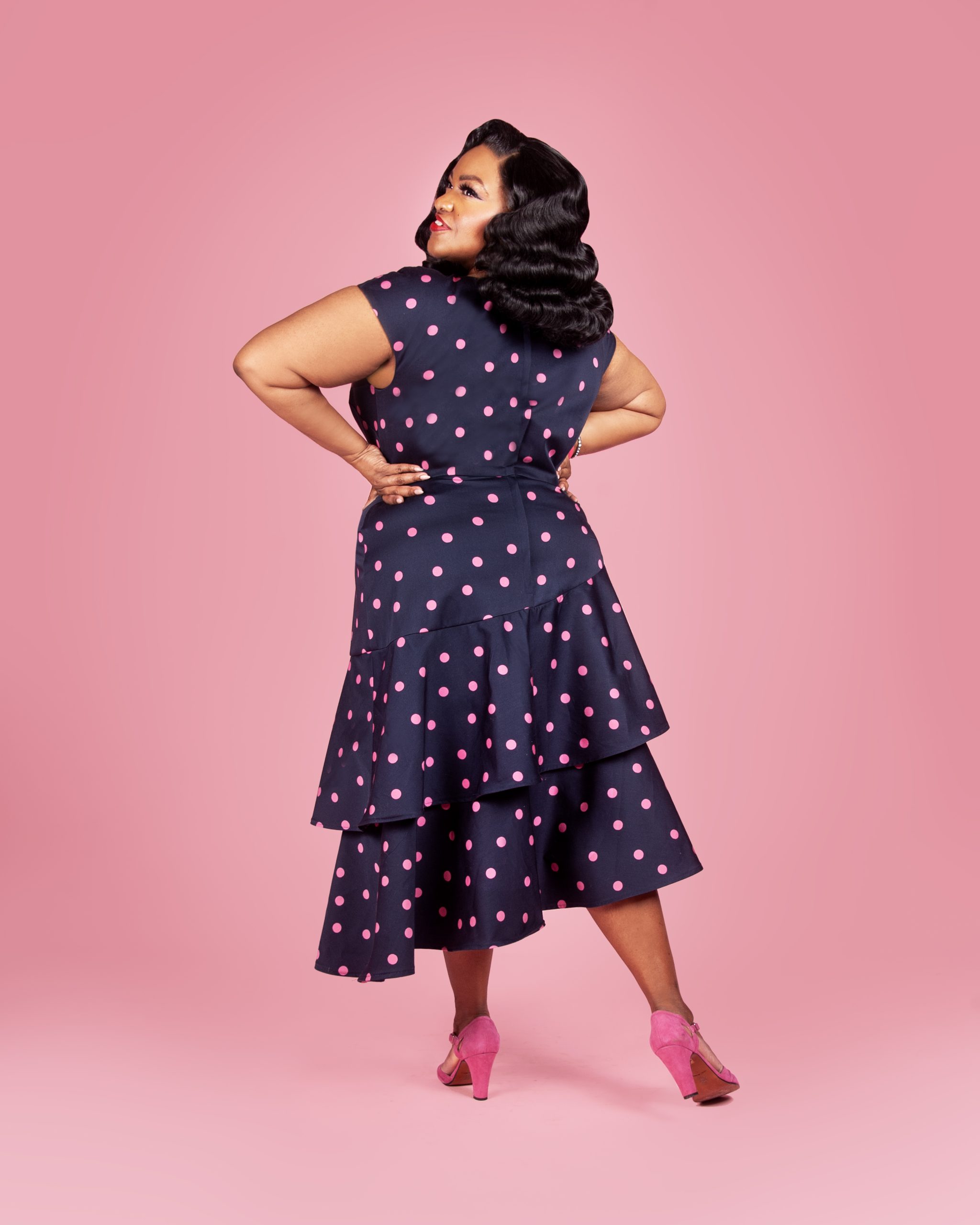 Katharine Skirt vintage-inspired sewing pattern from Charm Patterns.