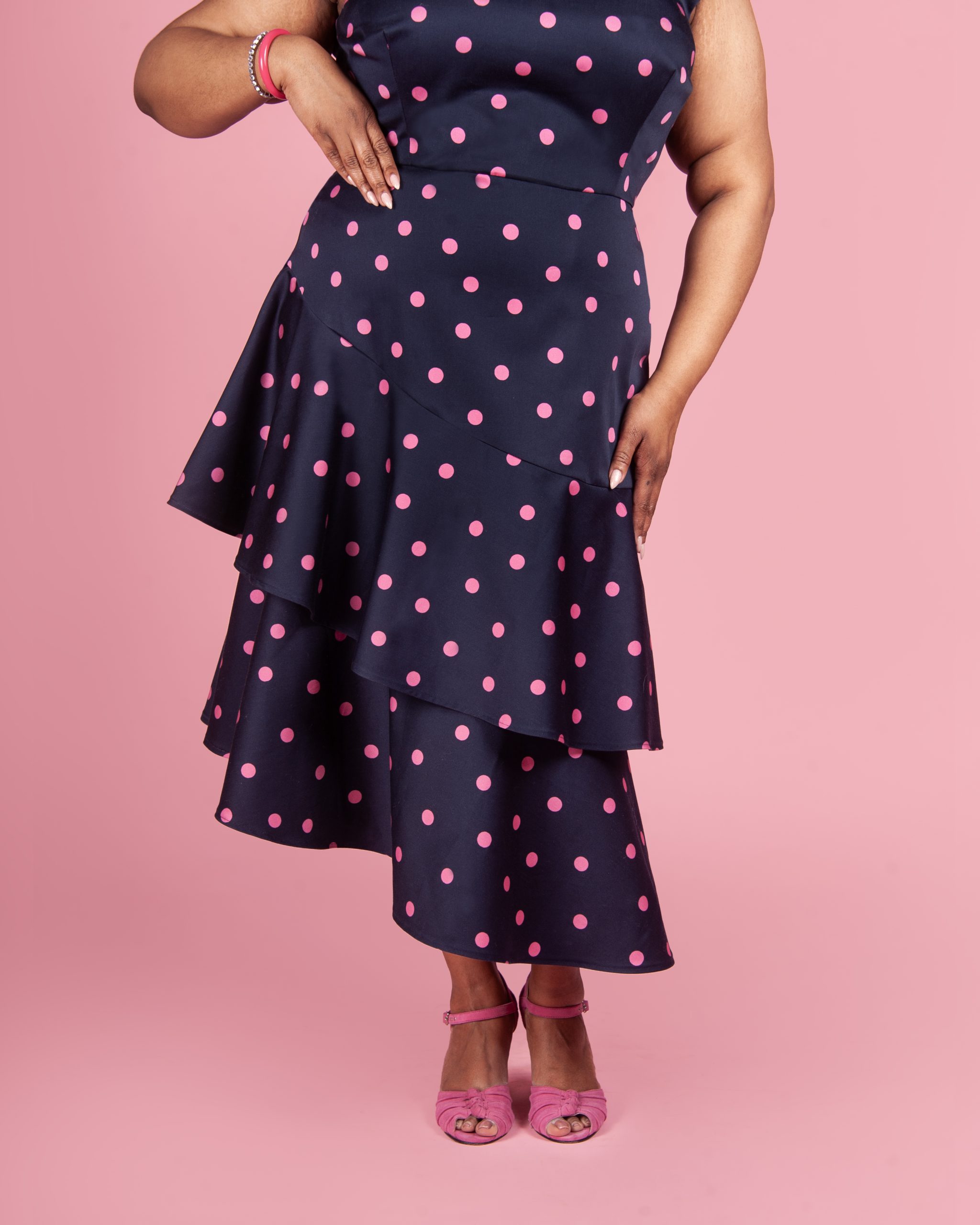 Katharine Skirt vintage-inspired sewing pattern from Charm Patterns.