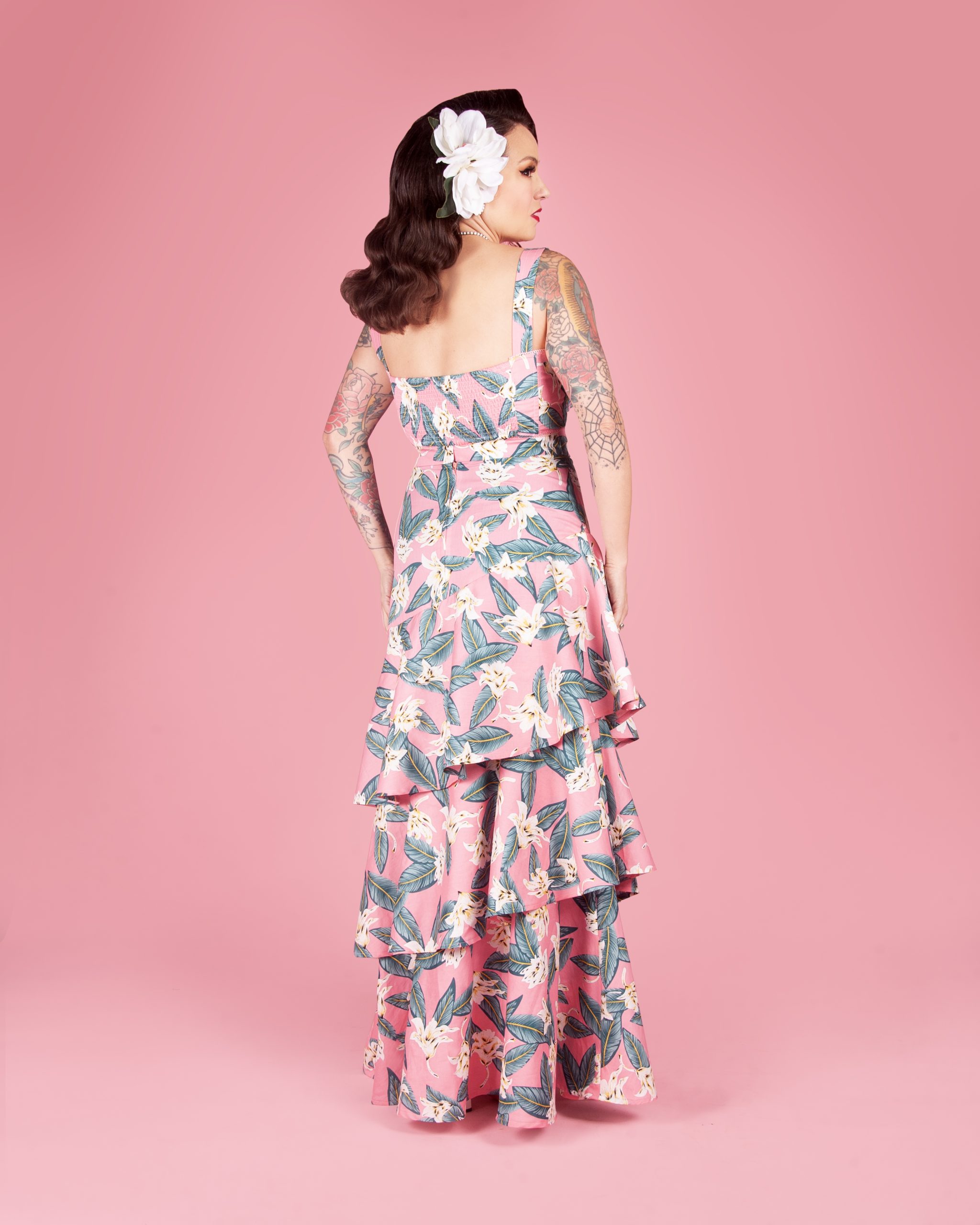 Katharine Skirt vintage-inspired sewing pattern from Charm Patterns.