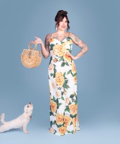 Charm Patterns Foundations Collection Slip sewing pattern sample in linen as a day dress