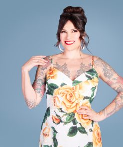 Charm Patterns Foundations Collection Slip sewing pattern sample in linen as a day dress