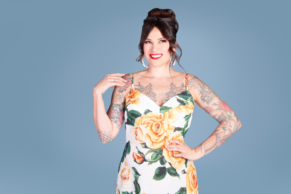 Charm Patterns Foundations Collection Slip sewing pattern sample in linen as a day dress