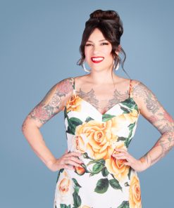 Charm Patterns Foundations Collection Slip sewing pattern sample in linen as a day dress