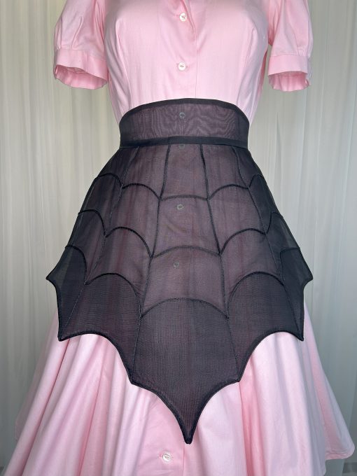 Spiderweb Apron sewing pattern from Charm Patterns for the Halloween Extravaganza