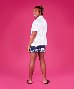 The Charm Cabana set sewing pattern modeled