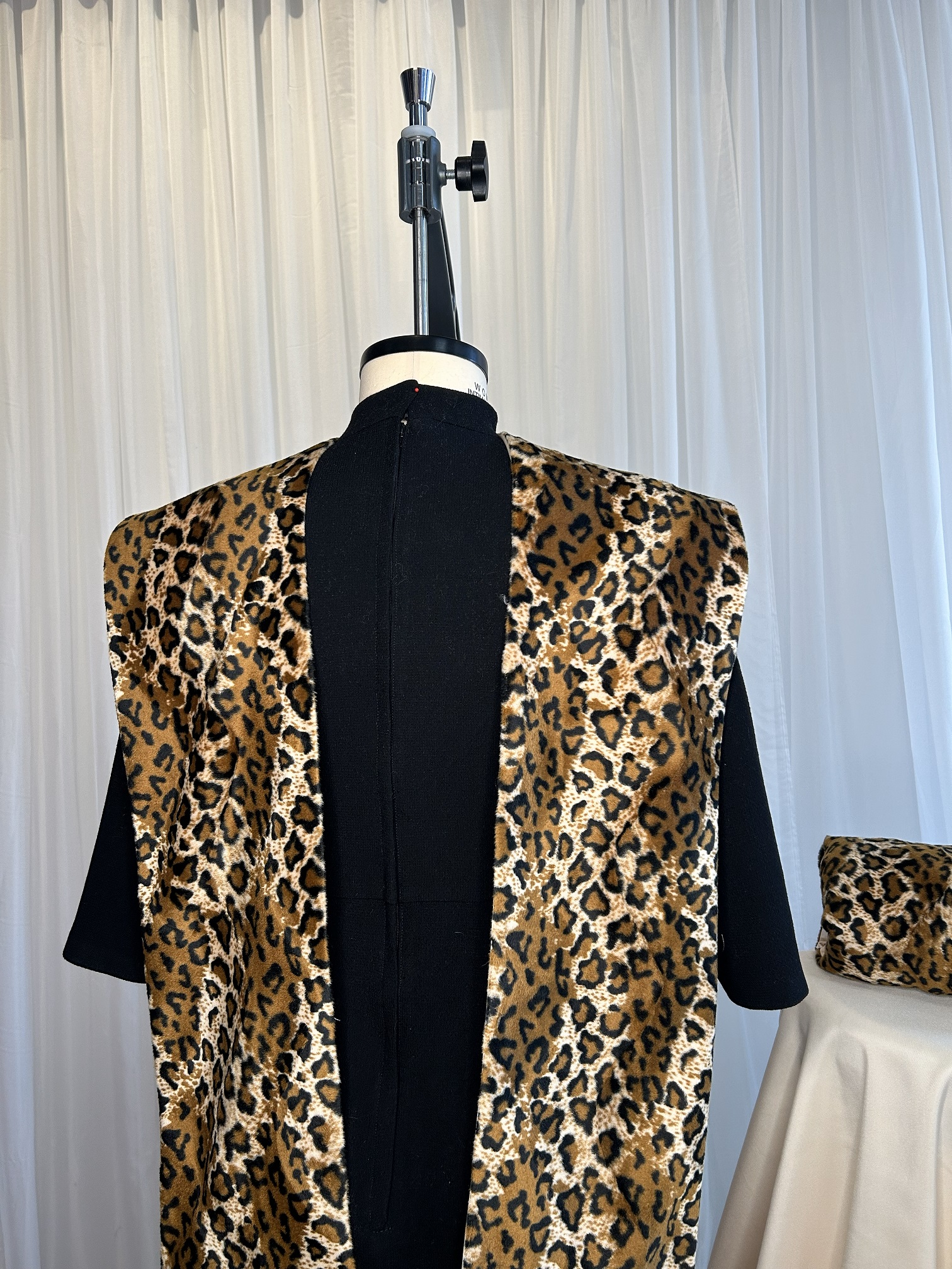 Leopard Stole sewing pattern from Charm Patterns