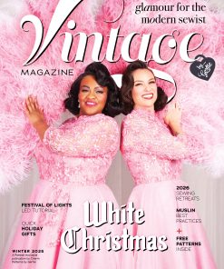 The cover of the Winter 2025 issue of Vintage by Gertie magazine