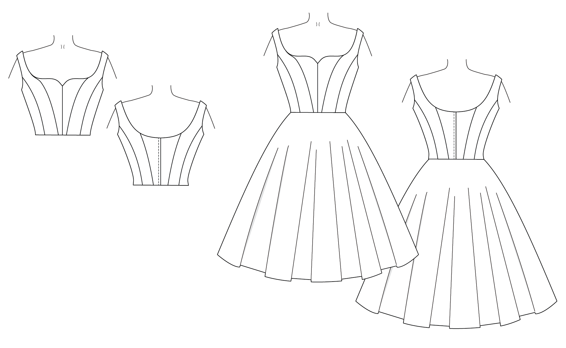 Etoile Bodice – Charm Patterns