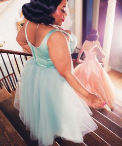 Gertie and Susie wearing Etoile Dresses.