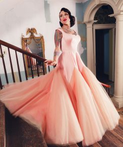 Gertie wearing the Etoile Bodice with the Etoile Skirt.